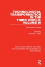 Technological Transformation in the Third World: Volume 4 : Developed Countries - Book