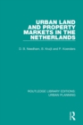 Urban Land and Property Markets in The Netherlands - Book