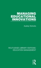 Managing Educational Innovations - Book