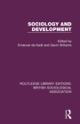 Sociology and Development - Book