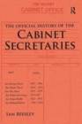 The Official History of the Cabinet Secretaries - Book