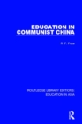 Education in Communist China - Book