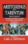 Aristoxenus of Tarentum : Texts and Discussion - Book