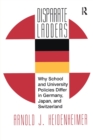 Disparate Ladders : Why School and University Policies Differ in Germany, Japan and Switzerland - Book