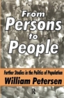 From Persons to People : A Second Primer in Demography - Book