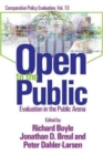 Open to the Public : Evaluation in the Public Sector - Book