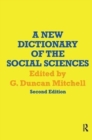 A New Dictionary of the Social Sciences - Book