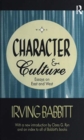 Character & Culture : Essays on East and West - Book