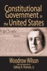 Constitutional Government in the United States - Book