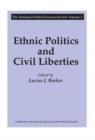 Ethnic Politics and Civil Liberties - Book