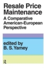 Resale Price Maintainance : A Comparative American-European Perspective - Book