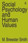 Social Psychology and Human Values - Book