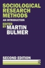 Sociological Research Methods - Book