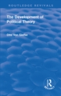 Revival: The Development of Political Theory (1939) - Book