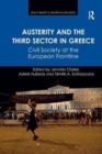 Austerity and the Third Sector in Greece : Civil Society at the European Frontline - Book