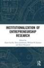 Institutionalization of Entrepreneurship Research - Book