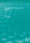 Routledge Revivals: Encyclopedia of American Civil Liberties (2006) : Volume 2, G - Q - Book