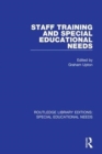 Staff Training and Special Educational Needs - Book