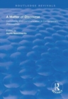 A Matter of Discourse : Community and Communication in Contemporary Philosophies - Book