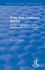 Order from Confusion Sprung : Studies in Eighteenth-Century Literature from Swift to Cowper - Book
