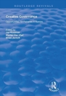 Creative Governance : Opportunities for Fisheries in Europe - Book