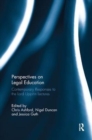 Perspectives on Legal Education : Contemporary Responses to the Lord Upjohn Lectures - Book