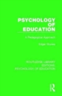 Psychology of Education : A Pedagogical Approach - Book