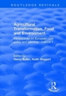 Agricultural Transformation, Food and Environment : Perspectives on European Rural Policy and Planning - Volume 1 - Book