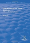 Quality Assurance in Higher Education : A Study of Developing Countries - Book