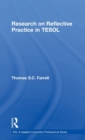 Research on Reflective Practice in TESOL - Book