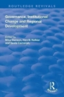Governance, Institutional Change and Regional Development - Book