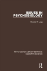 Issues in Psychobiology - Book