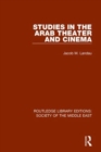 Studies in the Arab Theater and Cinema - Book