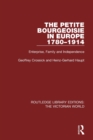 The Petite Bourgeoisie in Europe 1780-1914 - Book