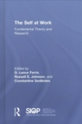 The Self at Work : Fundamental Theory and Research - Book