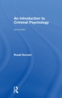 An Introduction to Criminal Psychology - Book