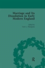 Marriage and Its Dissolution in Early Modern England, Volume 2 - Book