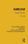 Carlyle : Prophet of To-day - Book
