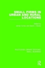 Small Firms in Urban and Rural Locations - Book