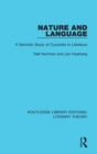 Nature and Language : A Semiotic Study of Cucurbits in Literature - Book