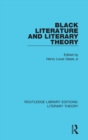 Black Literature and Literary Theory - Book