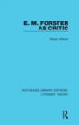 E. M. Forster as Critic - Book
