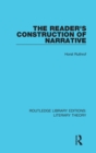 The Reader's Construction of Narrative - Book