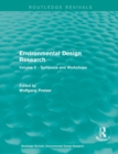 Environmental Design Research : Volume two symposia and workshops - Book