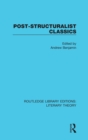 Post-Structuralist Classics - Book