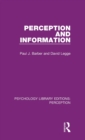 Perception and Information - Book