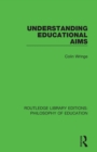Understanding Educational Aims - Book