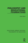 Philosophy and Educational Foundations - Book