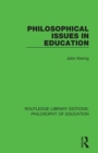Philosophical Issues in Education - Book