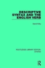 Descriptive Syntax and the English Verb - Book